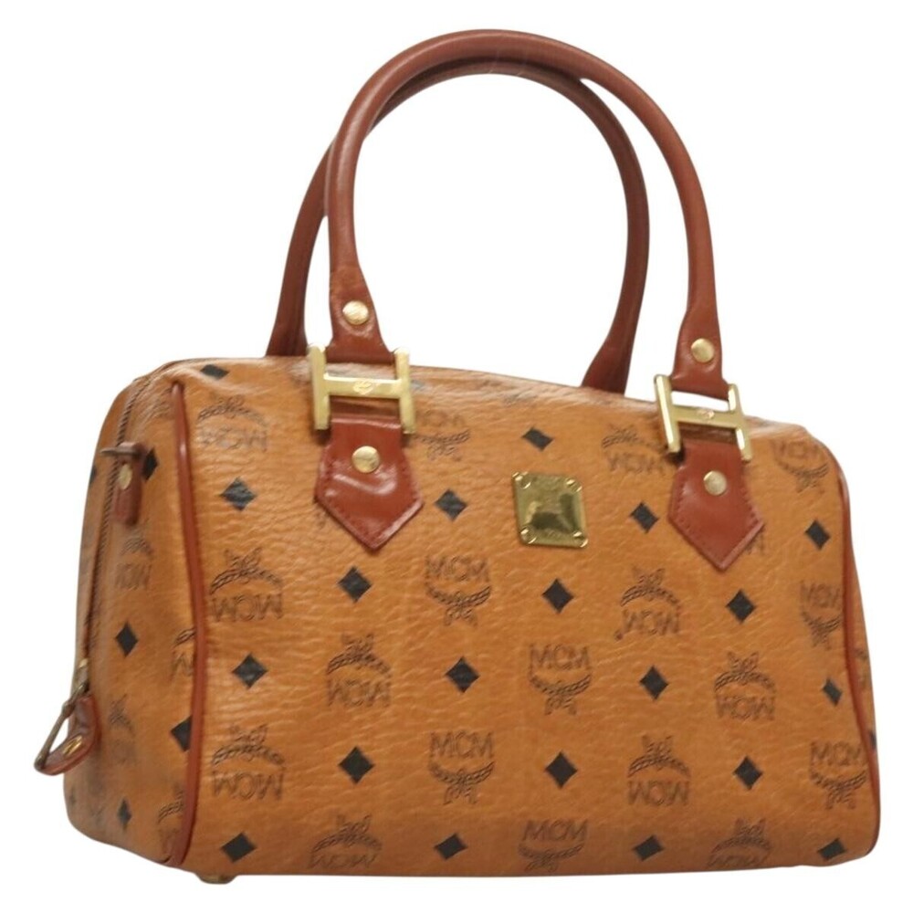 MCM Visetos Canvas and Leather